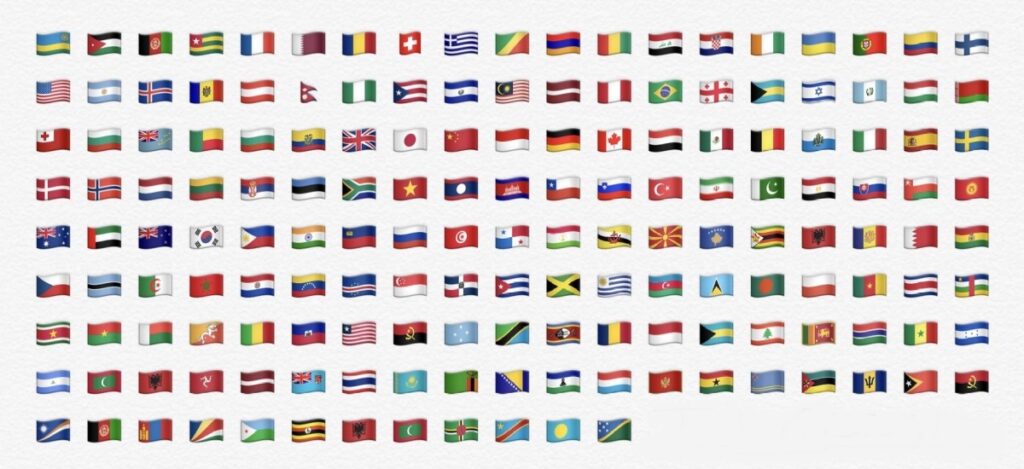 Flags of countries that have participated in IMWD, since 2015.